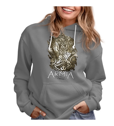 BLUZA DAMSKA Z KAPTUREM AK 42-47